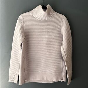 💜ALL IN MOTION women’s sweatshirt mock turtleneck size medium lilac purple VGUC